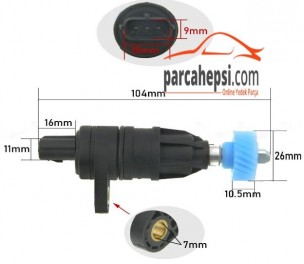 KİA SHUMA KİLOMETRE HIZ SENSÖRÜ 1998 2004