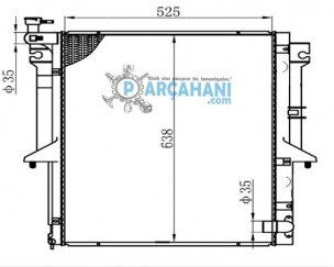 MİTSUBİSHİ L200 SU RADYATÖRÜ 2006 - 2011